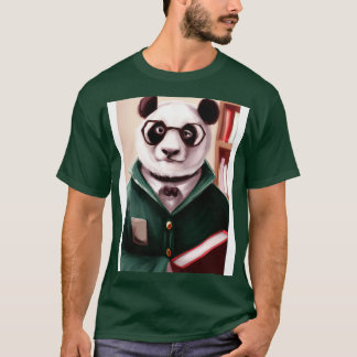 Camiseta Panda bibliotecario 1