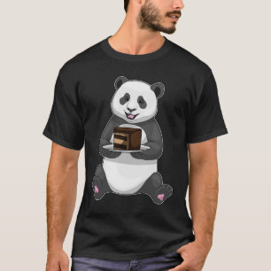 Camiseta Panda Birthday Cake