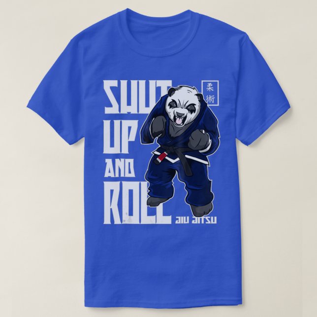 Camiseta Panda Bjj Brasileño Jiu Jitsu Mma Bjj (Diseño del anverso)