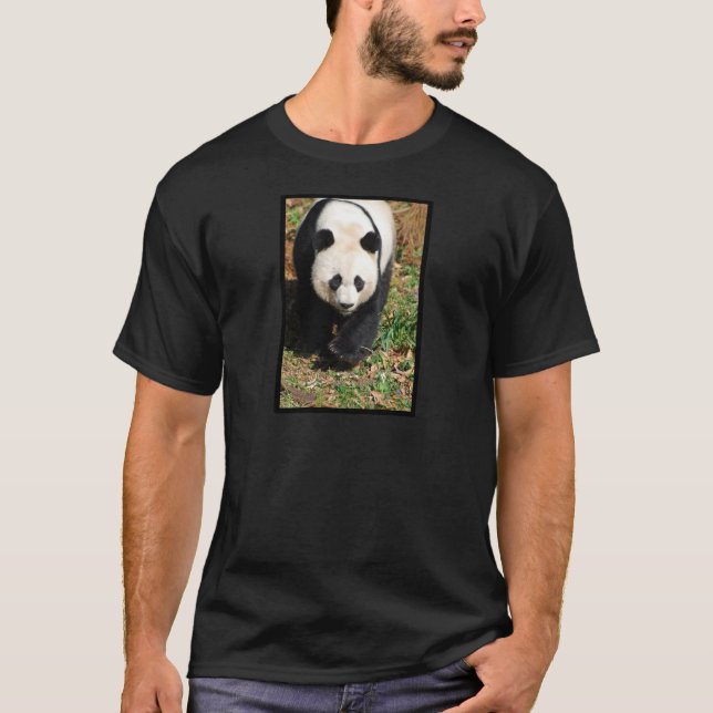 Camiseta Panda blanco y negro (Anverso)