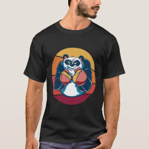 Camiseta Panda Boxing Boxing Fighter Punch