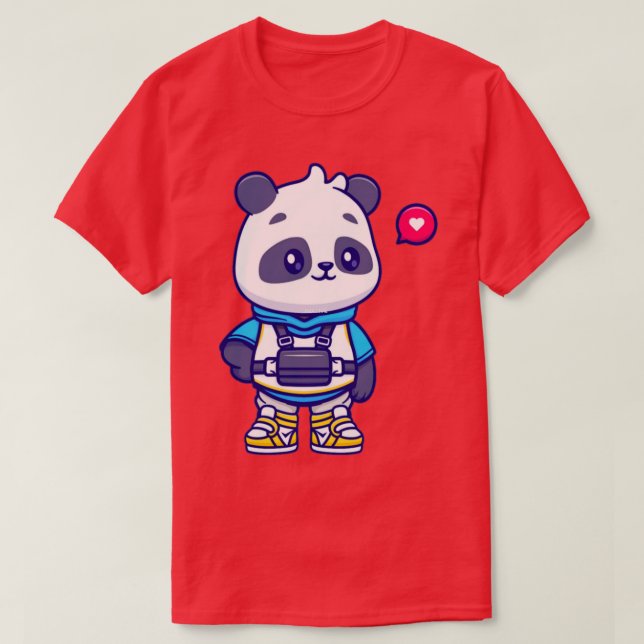 Camiseta Panda Boy 2 (Diseño del anverso)