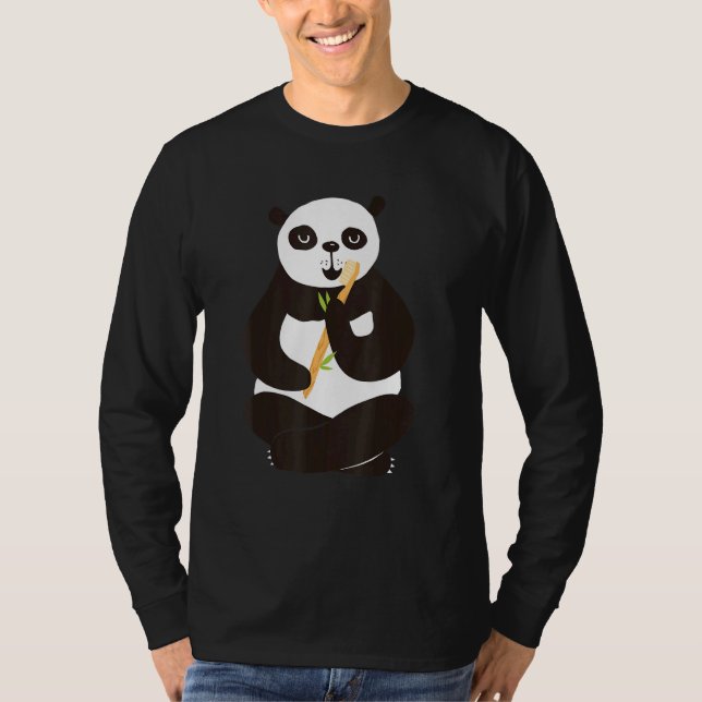 Camiseta Panda Brushing Dientes Higienistas Orales (Anverso)