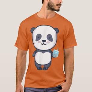 Camiseta Panda Bubble Boba Tea Kawaii Cute Anime Otaku Japo
