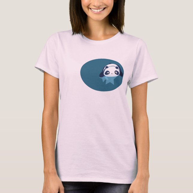 Camiseta panda cae (Anverso)