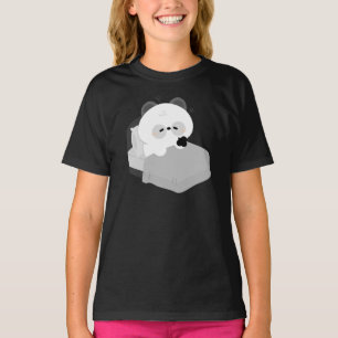 Camiseta Panda Cansado Adorable