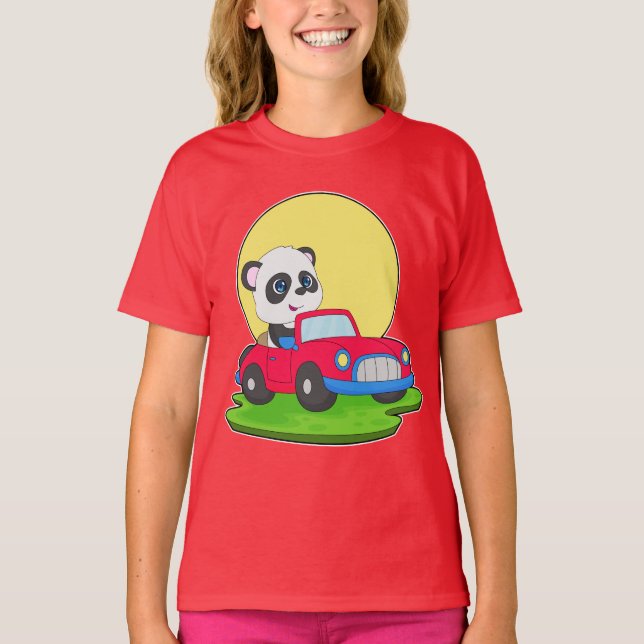 Camiseta Panda Car (Anverso)