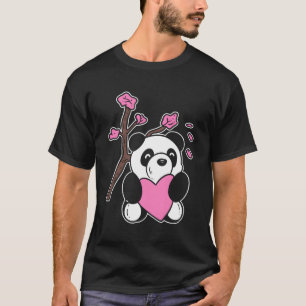 Camiseta Panda Cherry Blossom Wildlife Rehabiliator