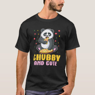Camiseta Panda Chubby Y Cuidado Para Los Fans Del Oso Panda