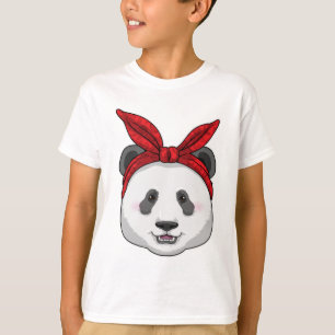 Camiseta Panda con Bandana