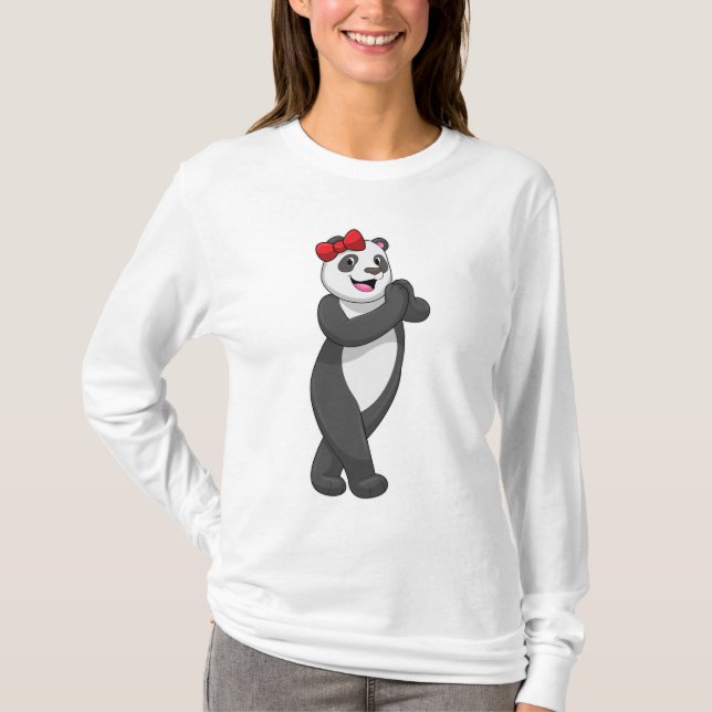 Camiseta Panda con cinta (Anverso)