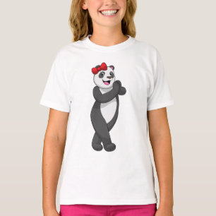 Camiseta Panda con cinta