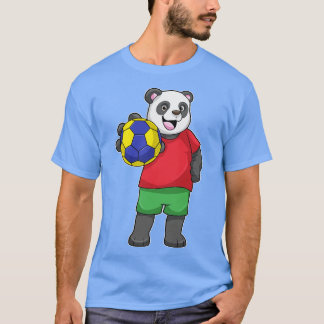 Camiseta Panda con deportes de balonmano