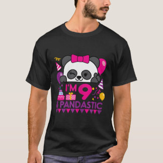 Camiseta Panda con globo 9 Py