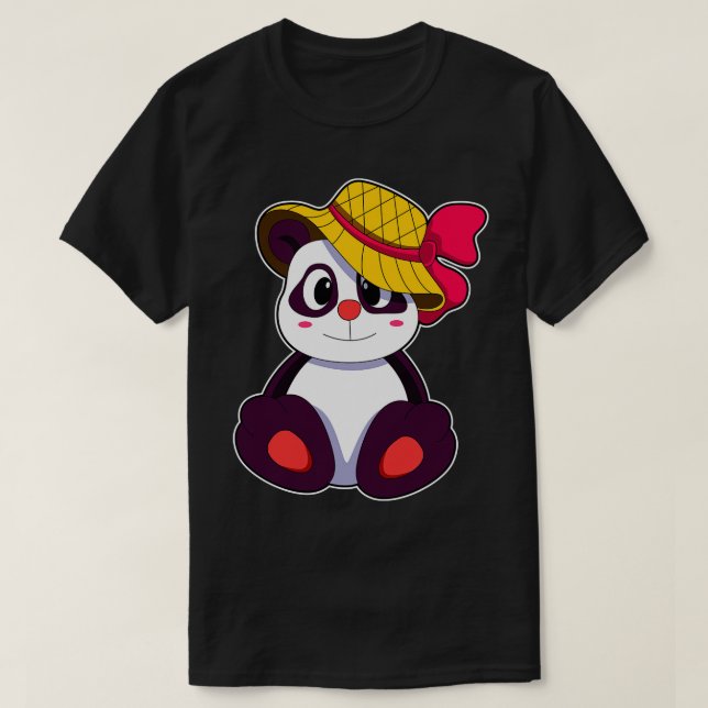 Camiseta Panda con Gorra (Diseño del anverso)