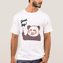 Camiseta Panda con Pulgar hacia Arriba Divertido Meme