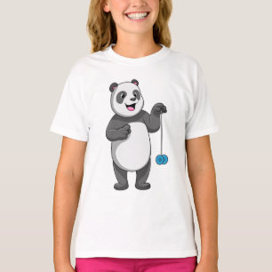Camiseta Panda con Yo-yo
