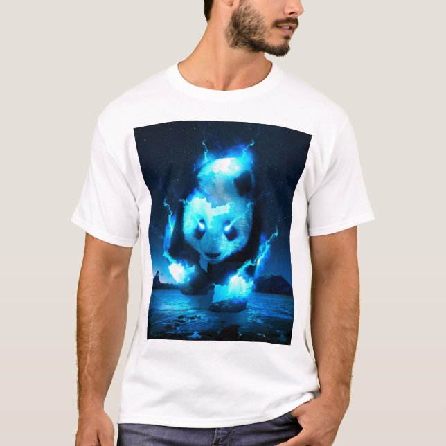 Camiseta Panda Cósmico (Anverso)