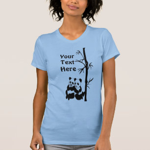 Camiseta Panda Couple T-Shirt