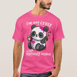 Camiseta Panda creativamente demente