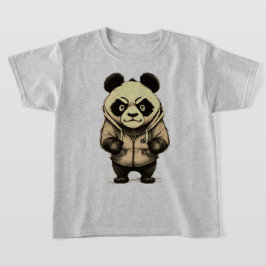 Camiseta Panda Cute de diseño animal enojado