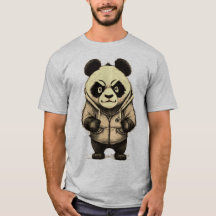 Panda Cute de diseño animal enojado