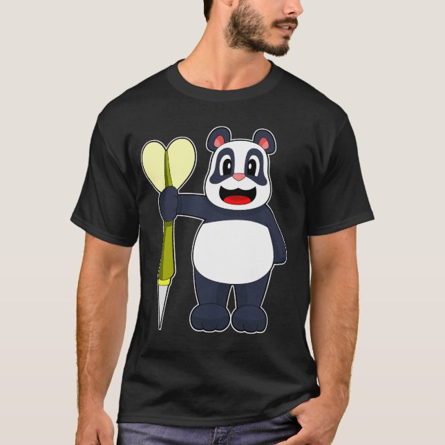 Camiseta Panda Darts Dart (Anverso)