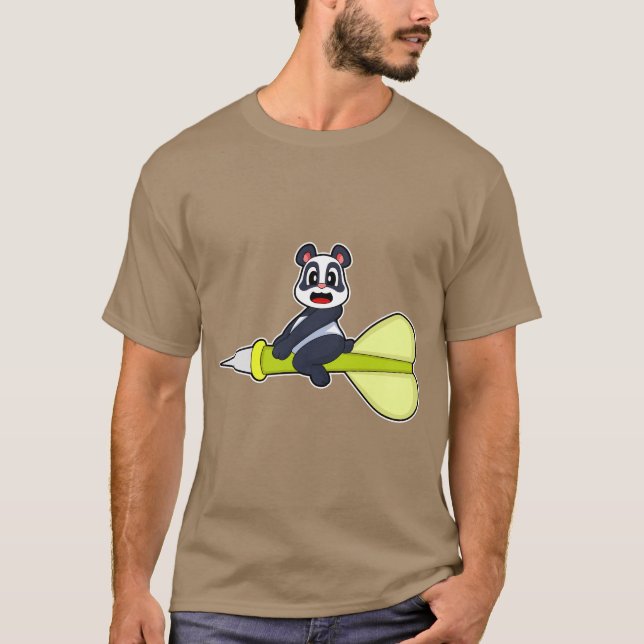 Camiseta Panda Darts Dart (Anverso)
