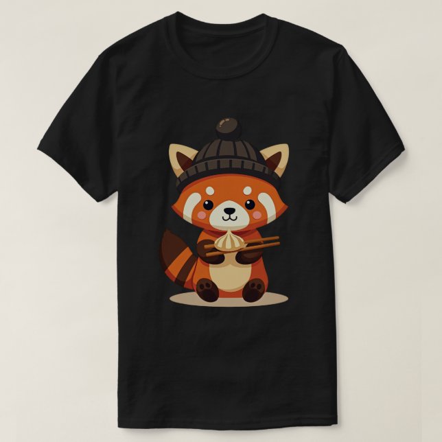 Camiseta Panda de albóndigas (Diseño del anverso)