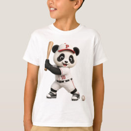 Camiseta Panda de béisbol 