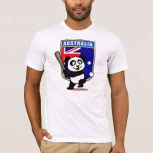 Camiseta Panda de béisbol de Australia (camisetas ligeros)