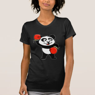 Camiseta Panda de boxeo cutto