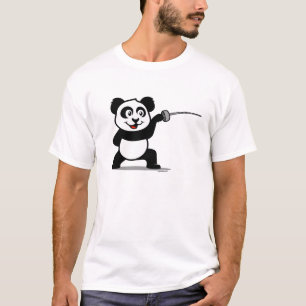 Camiseta Panda de cercas