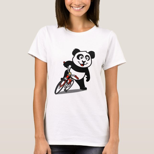 Camiseta Panda de Ciclismo Cuto (Anverso)