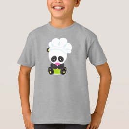 Camiseta Panda De Cocina, Panda De Hormigón, Panda Con Donu
