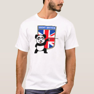Camiseta Panda de esgrima del Reino Unido