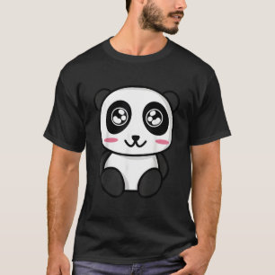 Camiseta Panda de estilo japonés Kawaii Anime