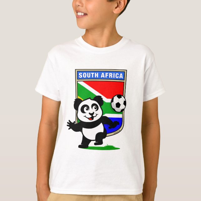 Camiseta Panda de fútbol de Sudáfrica (Anverso)