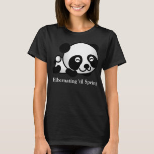 Camiseta Panda de hibernación