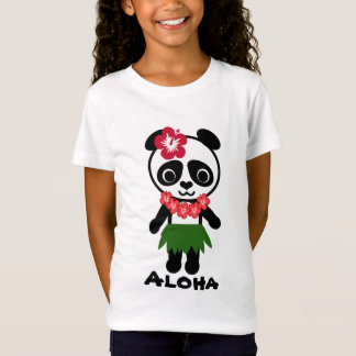 Camiseta Panda de Hula - muñeca de los chicas (cabida)