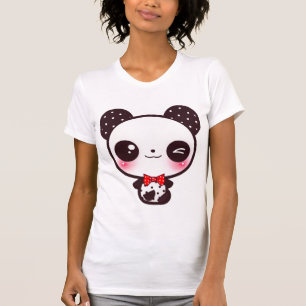 Camiseta Panda de Kawaii