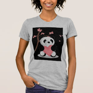 Camiseta Panda de la flor de cerezo