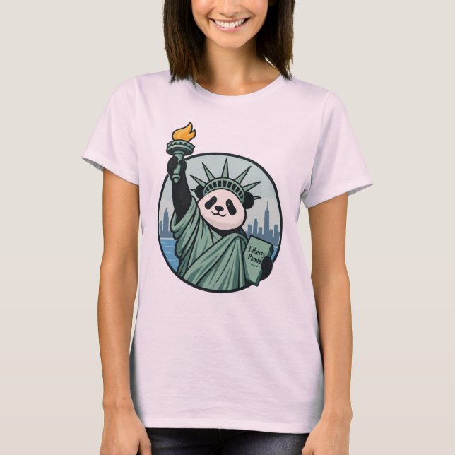 Camiseta Panda de la Libertad (Anverso)