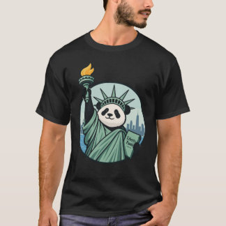Camiseta Panda de la Libertad