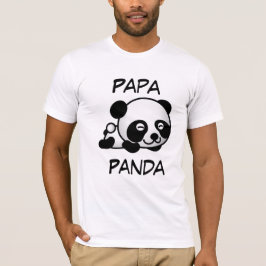 Camiseta Panda de la papá
