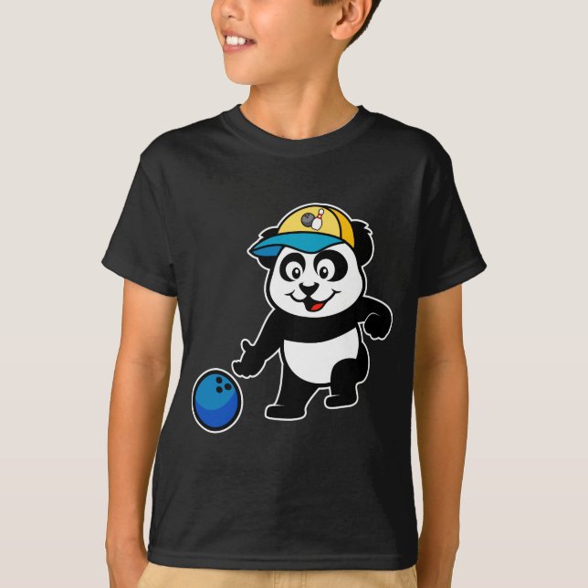 Camiseta Panda de los bolos (Anverso)