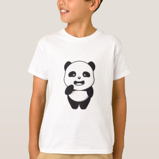 Camiseta panda de los chicos