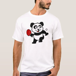 Camiseta Panda de los tenis de mesa