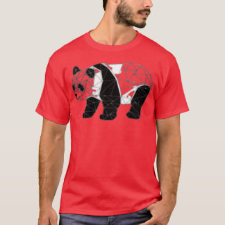 Camiseta panda de origami 9