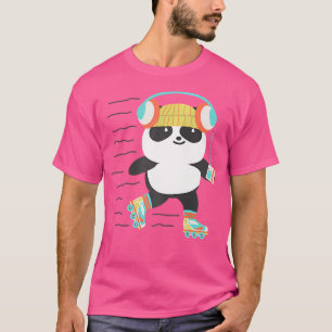 Camiseta Panda de Roller Derby en patines